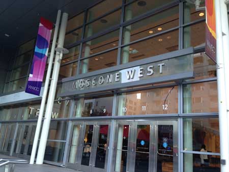 Moscone West Entrance